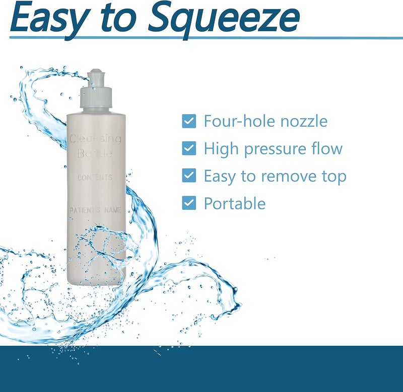 Easy Glide Lavette Perineal Cleansing Irrigation Bottles Baby Peri Wash - Pack of 5 - Image 2